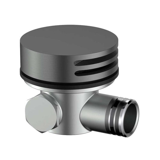 Cobra Seine Round Nikki Bath Spout - Brushed Gun Grey