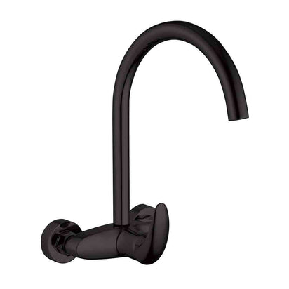 Cobra Zambezi Wall Type Sink Mixer Tap - Matt Black
