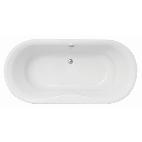 Cobra Xtacy Built-in Oval Bath - White