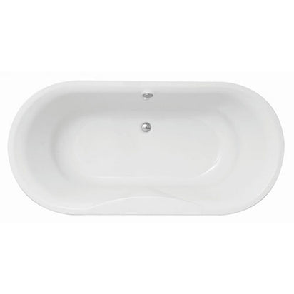 Cobra Xtacy Built-in Oval Bath - White
