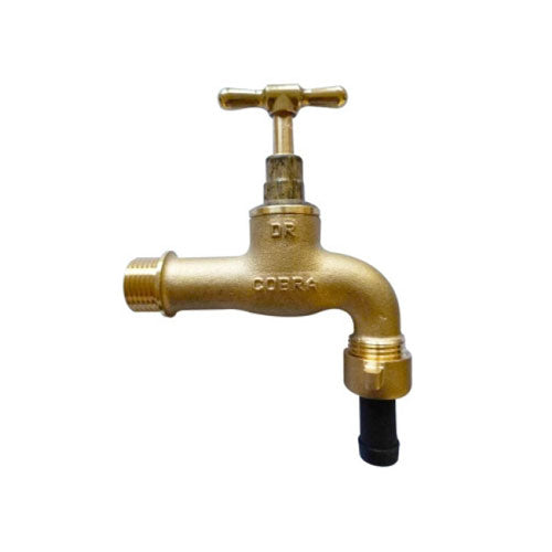 Brass Faucet Handle Garden Cobra Snake Vintage Tap 1/2 Water