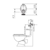 Cobra Flush Master Standard Top-Entry Toilet Flush Valve